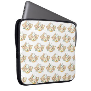 Potato Pierogies Sour Cream Onions Polish Food Laptop Sleeve