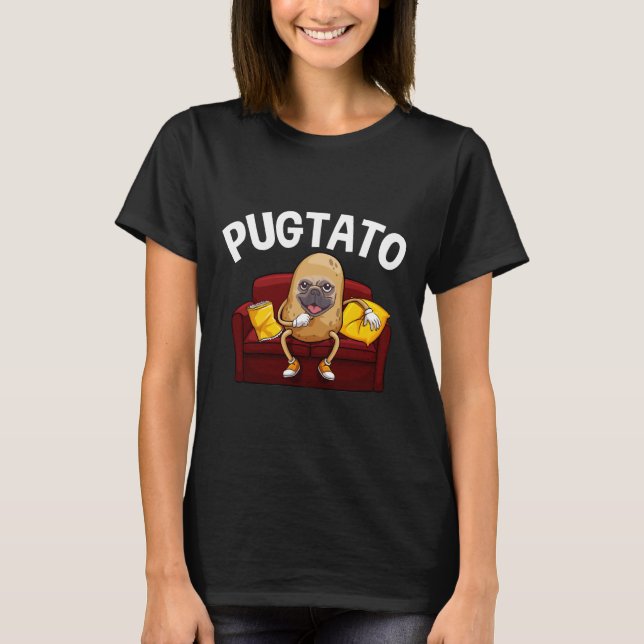 Potato pug dog  Classic T-Shirt 920 (Front)