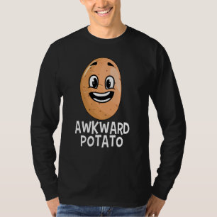 Potato Root Vegetable Vegan Vegetarian Awkward T-Shirt