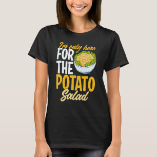 Potato Salad Loves Foodie Vegan Humour Diet Motiv T-Shirt