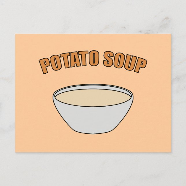 Potato Soup Postcard (Front)
