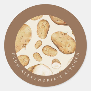 Potato Spuds   From the Kitchen Of Classic Round Sticker