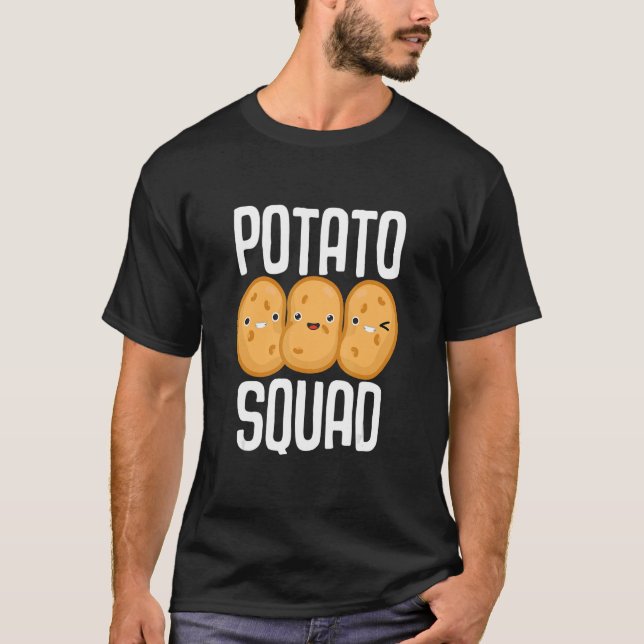 Potato Squad Potato Spud T-Shirt (Front)