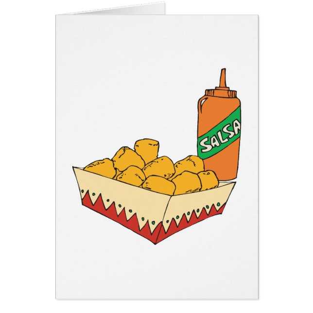 potato tater tots with salsa (Front)