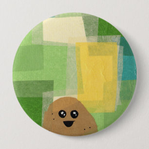Potato! Vegeta-Button 10 Cm Round Badge