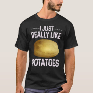 Potato Vegetable Costume I Just Really Like Pota T-Shirt