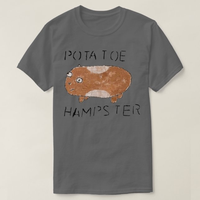 Potatoe Hampster  T-Shirt (Design Front)