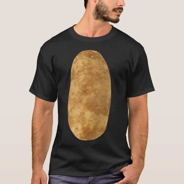 Potatoe- Mmmmmmm Potatoes Tshirt Halloween Costume (Front)