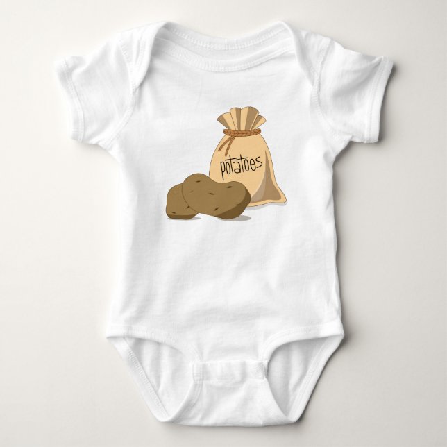 Potatoes Baby Bodysuit (Front)