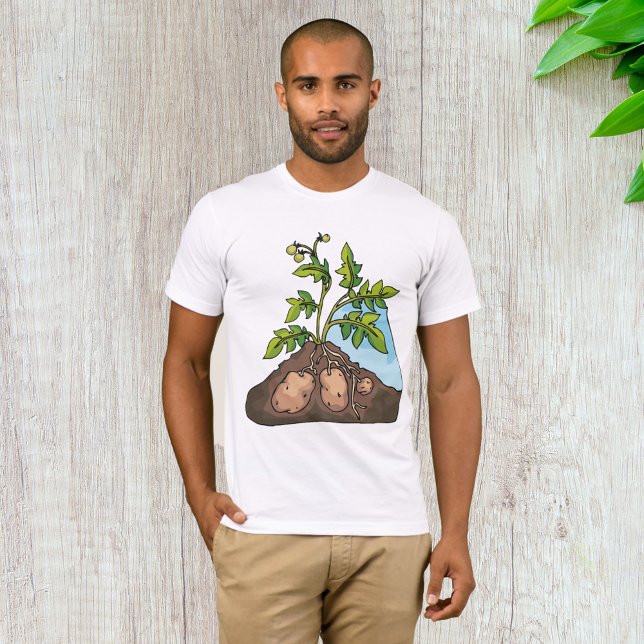 Potatoes Growing Mens T-Shirt (Creator Uploaded)