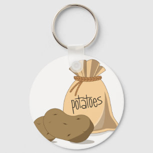 Potatoes Key Ring