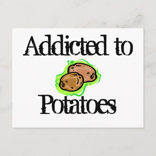 Potatoes Postcard (Front)
