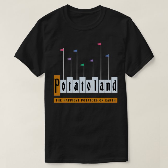 Potatoland Classic TShirt (Design Front)