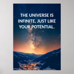 Potential Motivational Quote Poster