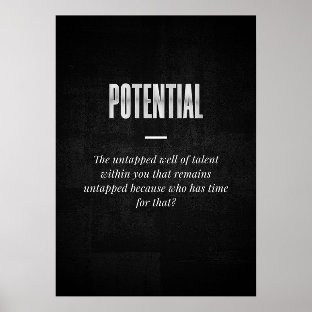 Potential Poster (Front)