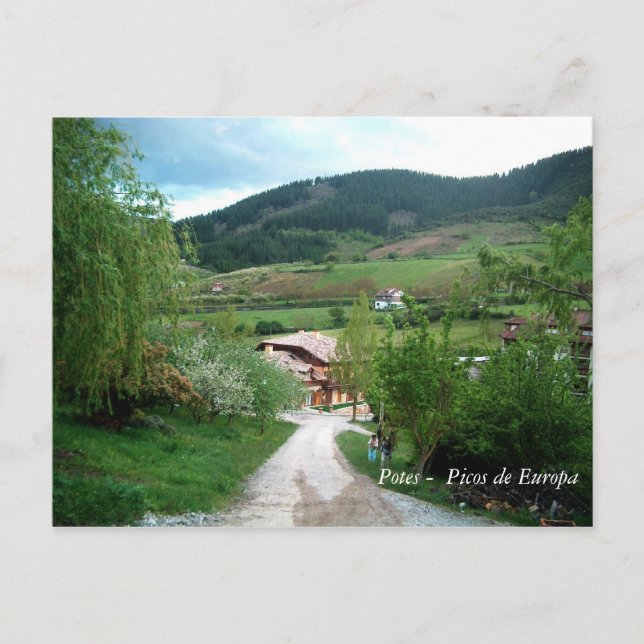 Potes -  Picos de Europa Postcard (Front)