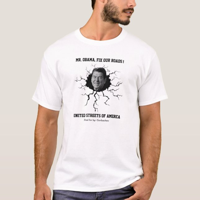 Pothole Damage T-Shirt (Front)