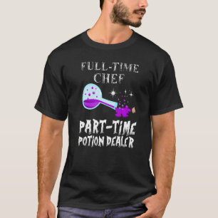 Potion Bottle Gothic Chef Costume Halloween T-Shirt