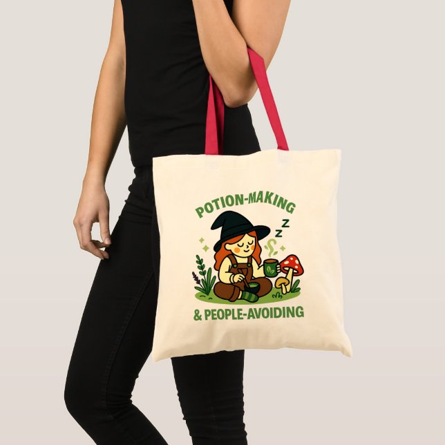 Potion-Making Tote Bag (Front (Product))