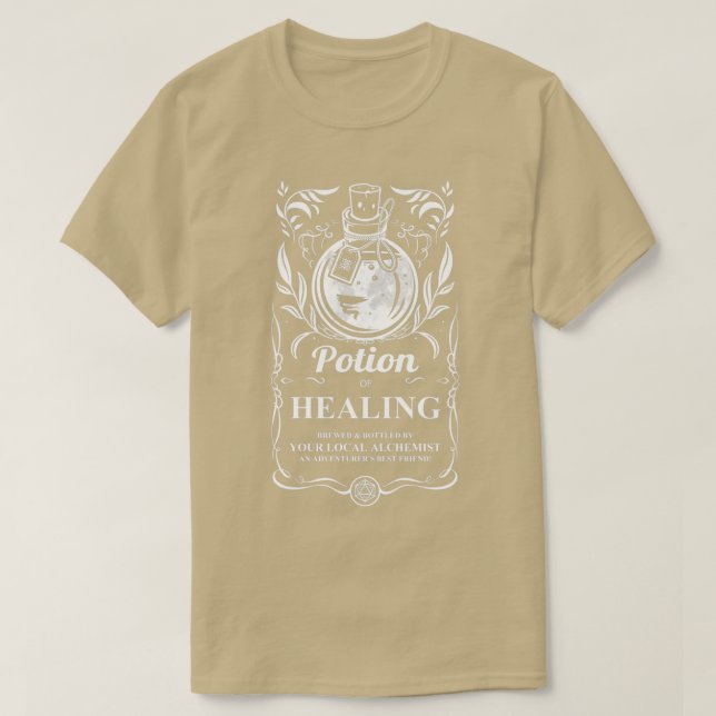 Potion of Healing T-Shirt (Design Front)