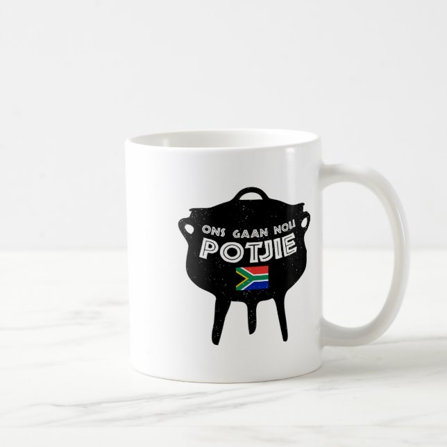 Potjie South Africa Potjiekos Stew Braai  Coffee Mug (Right)