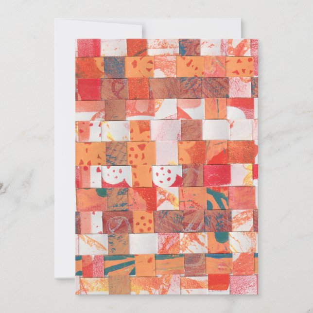 "potluck" by Kim Codner designs Invitation (Front)