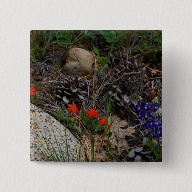 Potpourri 15 Cm Square Badge (Front)