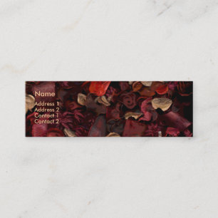 Potpourri (1) mini business card