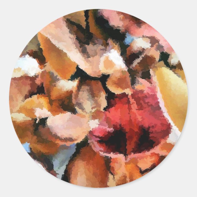 POTPOURRI CLASSIC ROUND STICKER (Front)