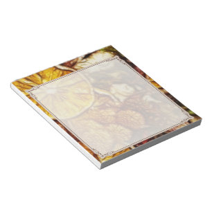 Potpourri Oranges Fractal Notepad