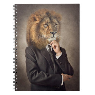 Potrait of A Lion Notebook