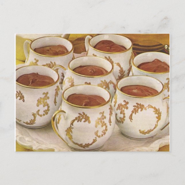 Pots de Creme Recipe Postcard (Front)
