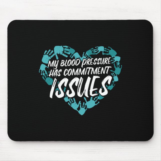Pots Syndrome Postural Tachycardia Syndrome Long Mouse Pad (Front)