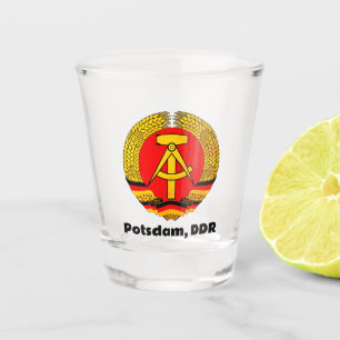 Potsdam, Deutsche Demokratische Republik DDR GDR Shot Glass