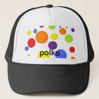 potta, polka trucker hat