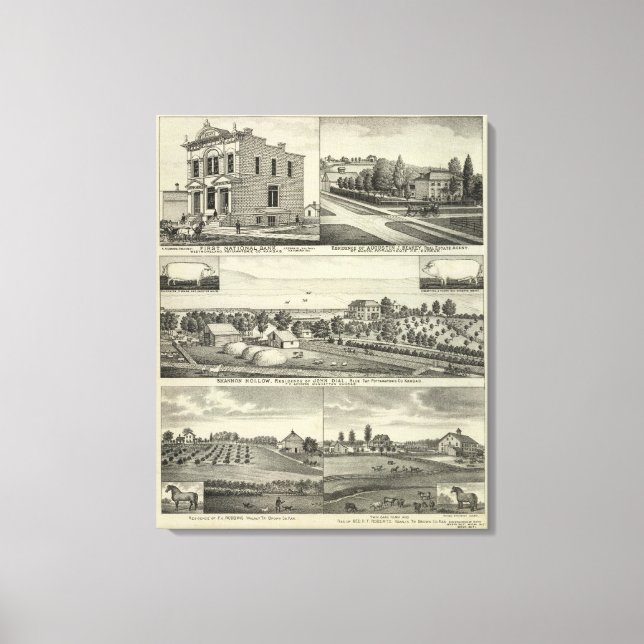 Pottawatomie, Kansas Canvas Print (Front)