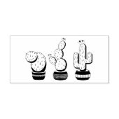 Potted Cacti - Cactus Plants Rubber Stamp (Imprint)