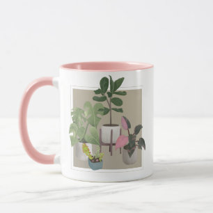 Potted Houseplants Mug