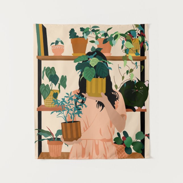 Potted Oasis Tapestry (Front)