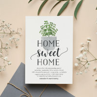 Potted Plant | Housewarming Party Invitation