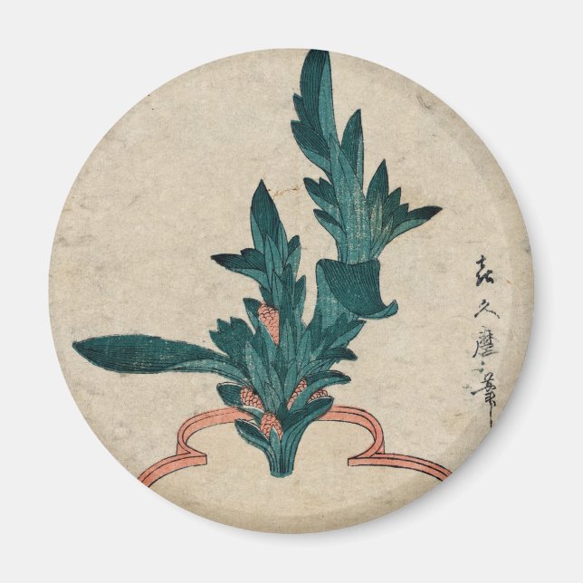 Potted Plant magnet (Front)