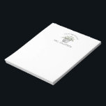Potted Plant Teacher Gift Notepad<br><div class="desc">A modern flair on the teacher gift, these potted plant notepads will be perfect for the young, hip teacher who loves a little flair. Personalised teacher notepads show that you care, that you planned ahead. Thank a teacher today for the difference they're making. These make great gifts that teachers, family...</div>