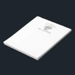 Potted Plant Teacher Gift Notepad<br><div class="desc">A modern flair on the teacher gift, these potted plant notepads will be perfect for the young, hip teacher who loves a little flair. Personalised teacher notepads show that you care, that you planned ahead. Thank a teacher today for the difference they're making. These make great gifts that teachers, family...</div>