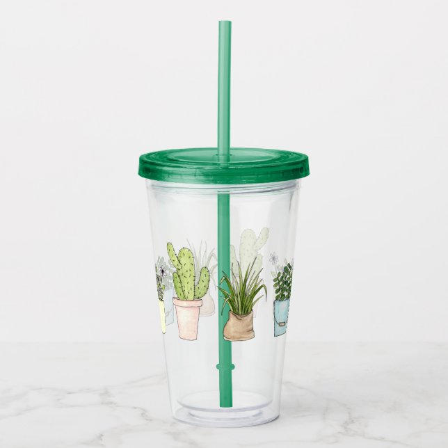 Potted Plants Tumbler (Front)