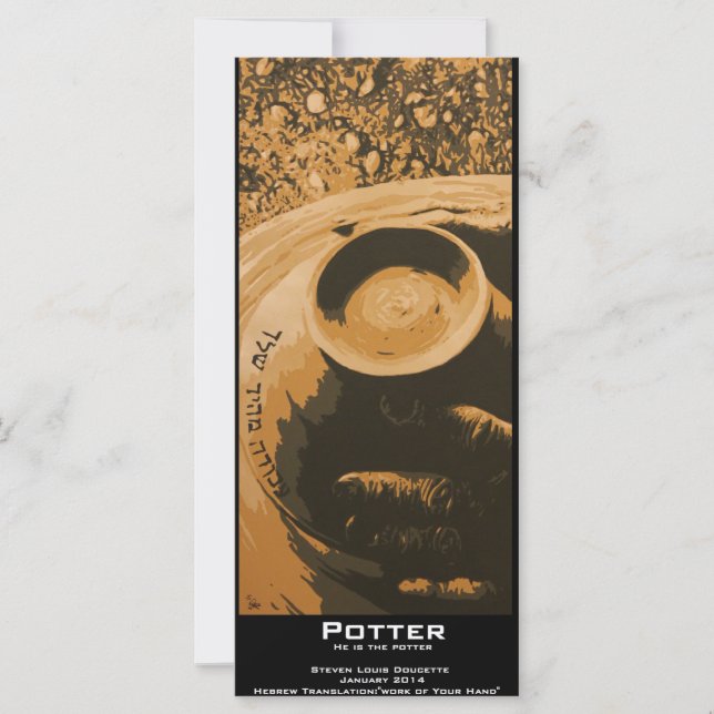 "Potter" Value Bookmark (Front)