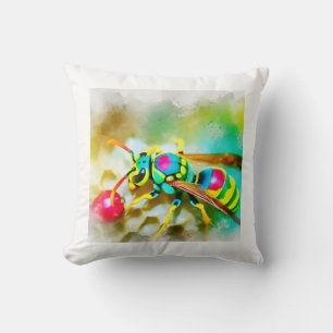 Potter Wasp 290824AREF151 - Watercolor Cushion