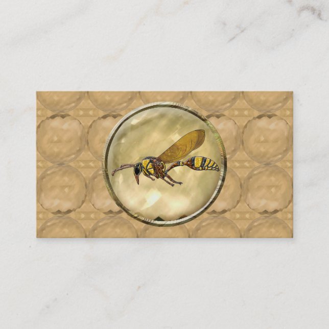 Potter Wasp Business Card (Front)
