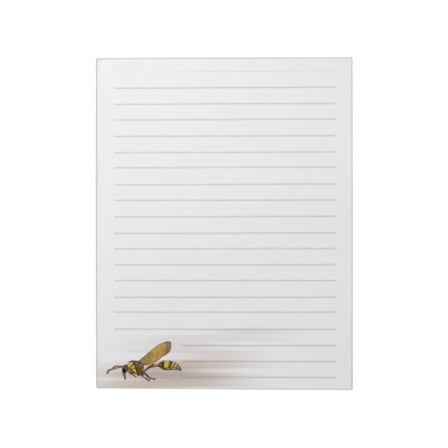 Potter Wasp Notepad (Rotated)