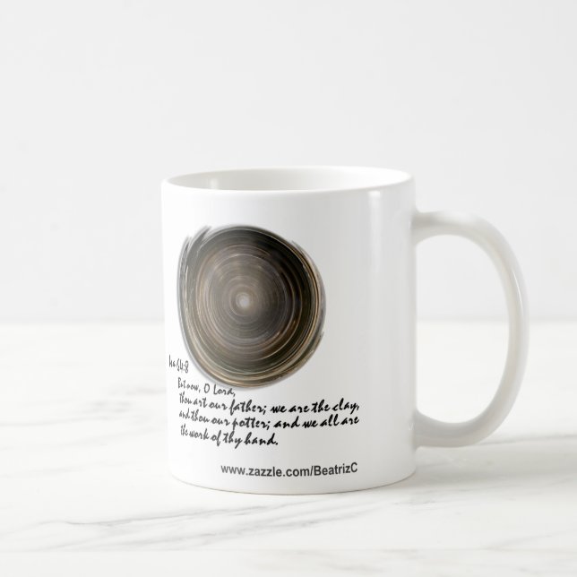 Potter's Clay Coffee Mug (Right)