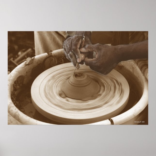 Potter's Hands Poster (Front)